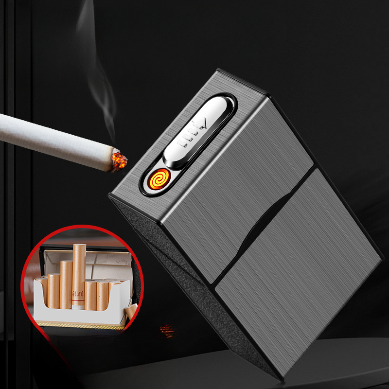 Accessories For Vaping - 2 w 1 20 papierośnica zapalniczka