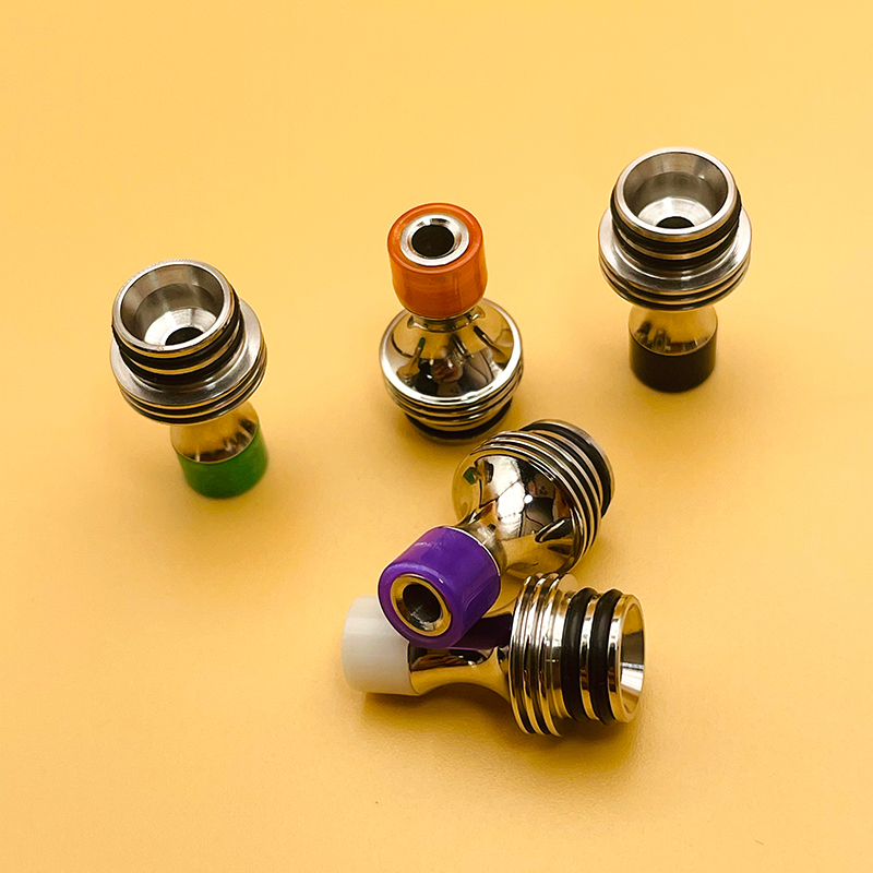 DSX 510 mtl drip tip ze stali  – Vaping Area recenzja i cena